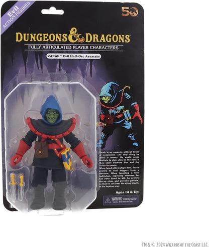WizKids Dungeons & Dragons 7” Scale Action Figure – Limited 50th Anniversary Edition Zarak Figure