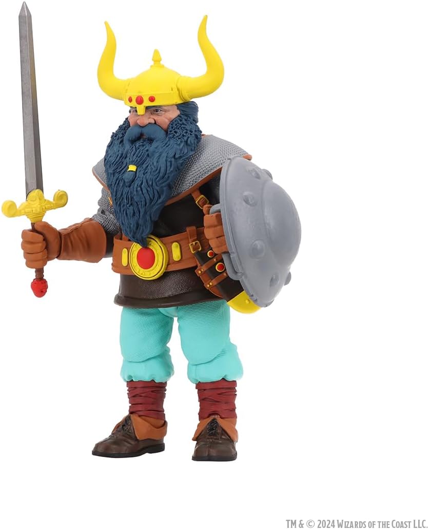 WizKids Dungeons & Dragons 7” Scale Action Figure – Limited 50th Anniversary Edition Elkhorn Figure