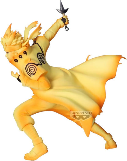 Banpresto Minato Namikaze III Naruto Shippuden Collectible Action Figure - Vibration Stars, 14 cm - BP28555P Multicolor, Optimo for Anime Fans