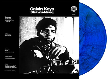 Shawn-Neeq (Blue with Black Swirl