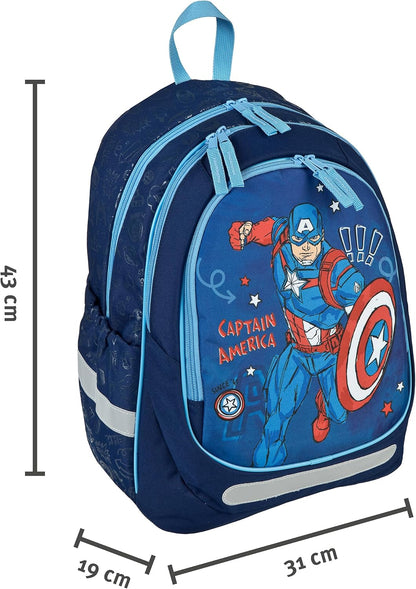 Undercover School Backpack, Zaino per la Scuola Bambini e Ragazzi, Taglia Unica