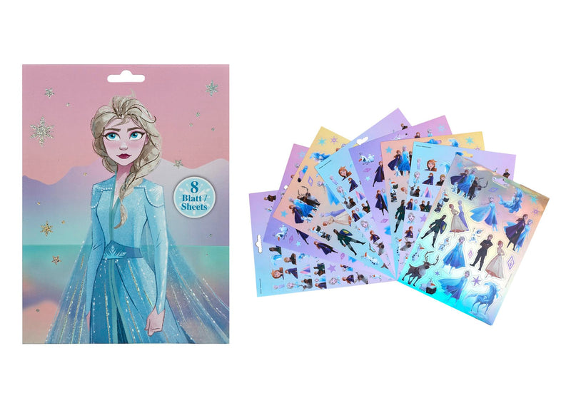 Undercover - Stickerboek Frozen met 8 Vellen