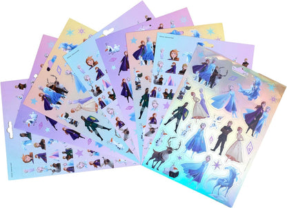 Undercover - Stickerboek Frozen met 8 Vellen