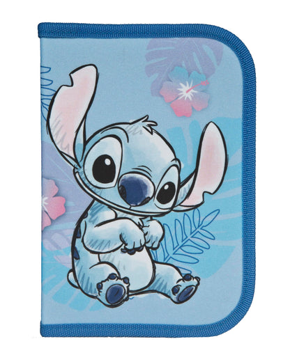 Scooli - Astuccio per la Scuola Stitch - Astuccio con Penne e Accessori di Alta qualità - Ideale per la Scuola, Il Tempo Libero e i Viaggi - da 6 Anni