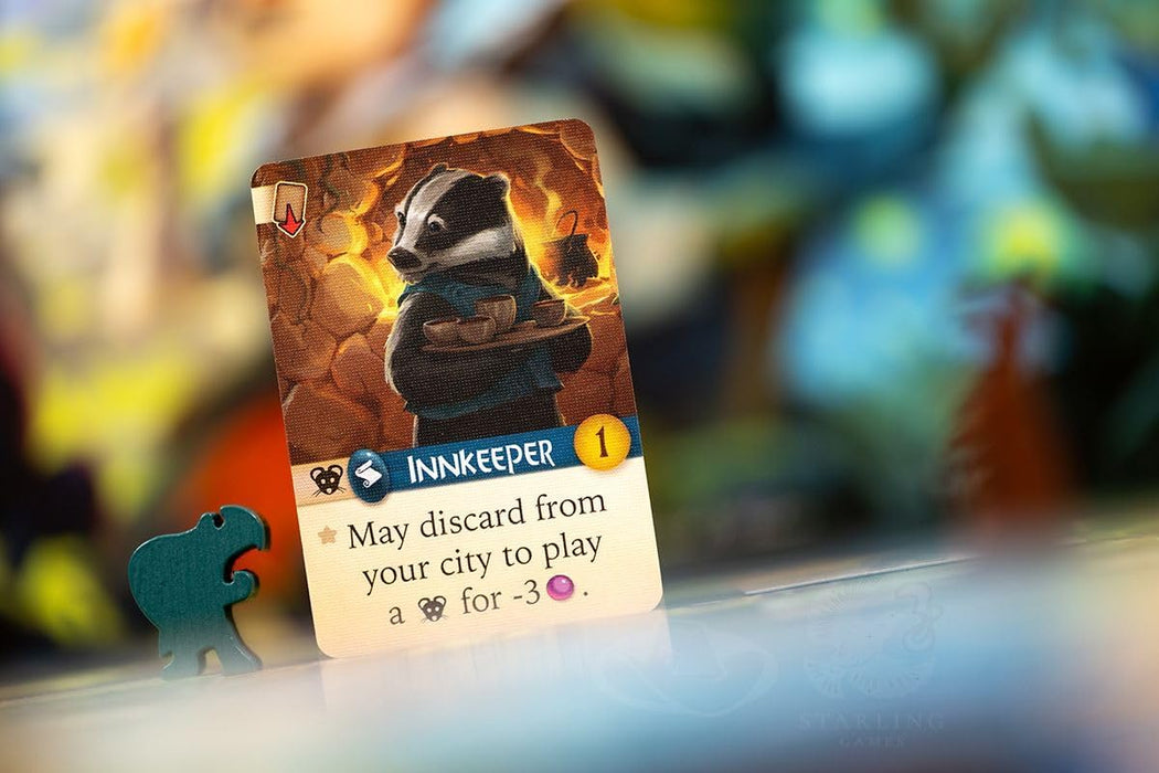 Starling Games | Everdell Duo | Board Game | Ages 10+ | 1-2 Players | 30+ Minutes Playing Time