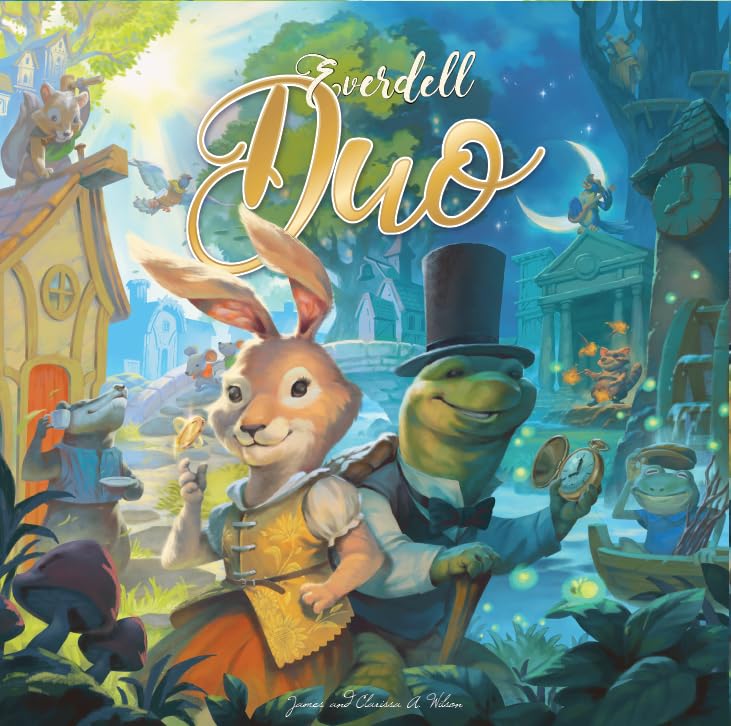 Starling Games | Everdell Duo | Board Game | Ages 10+ | 1-2 Players | 30+ Minutes Playing Time