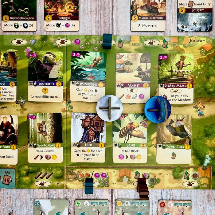 Starling Games | Everdell Duo | Board Game | Ages 10+ | 1-2 Players | 30+ Minutes Playing Time