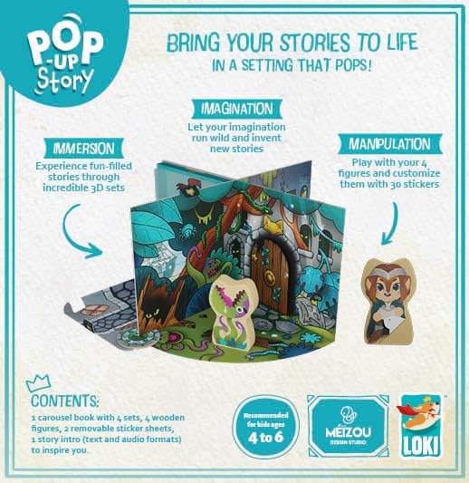 Pop-Up Story: The Temple Of Catajima