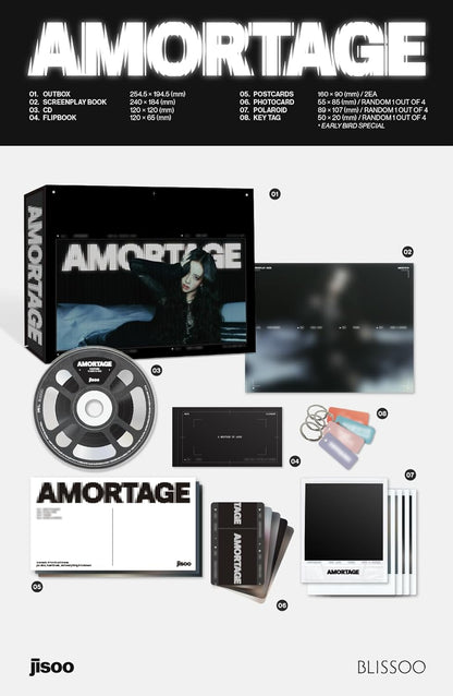 Audio Cd Jisoo - Mini Album  Exclusive Edition (Purple, Black Ver