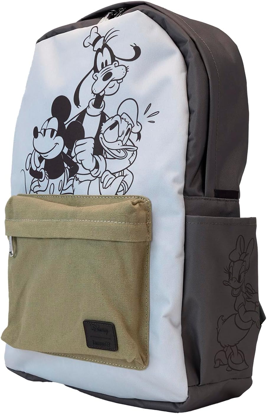 Loungefly Disney Mickey and Friends Canvas & Nylon Full-Size Backpack
