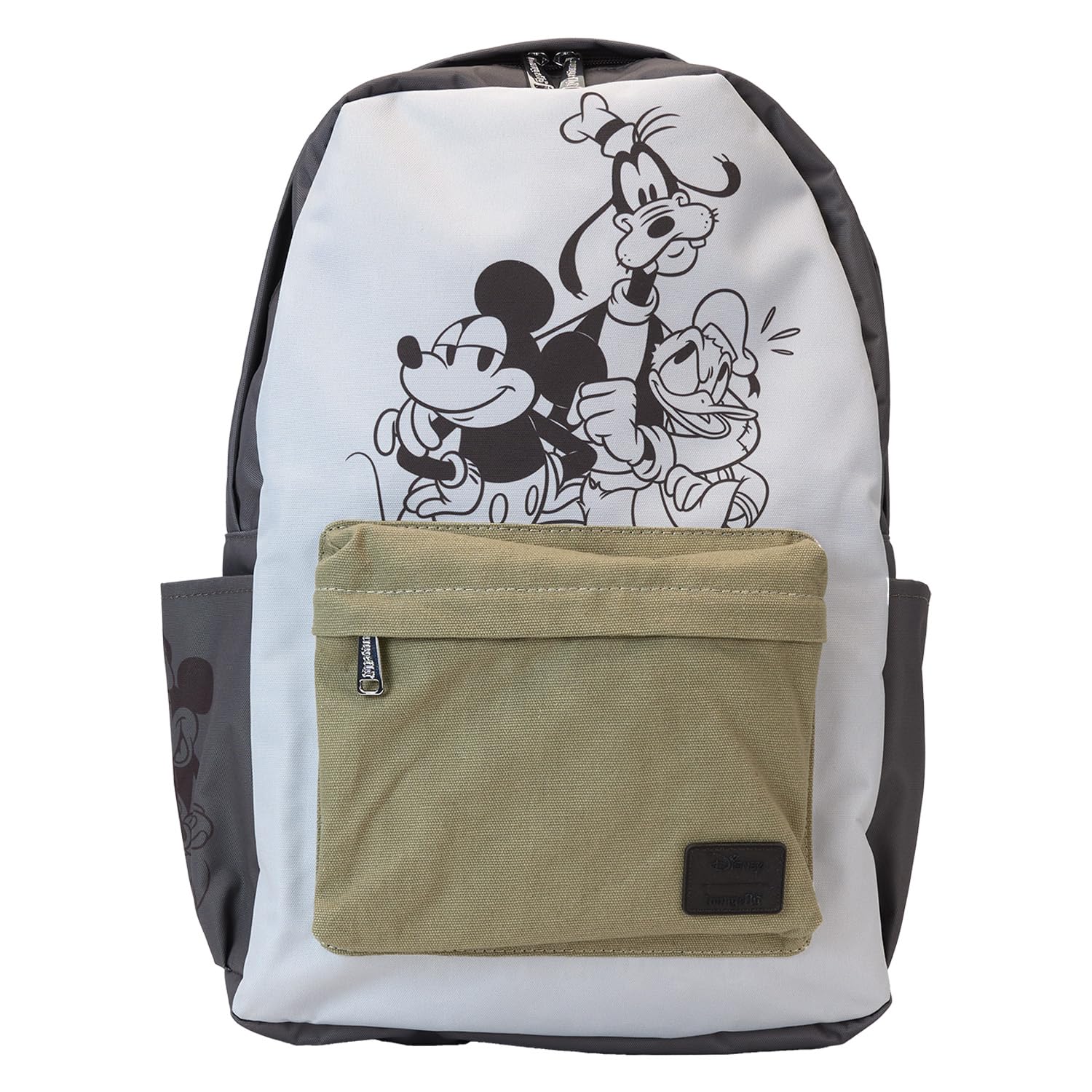 Loungefly Disney Mickey and Friends Canvas & Nylon Full-Size Backpack