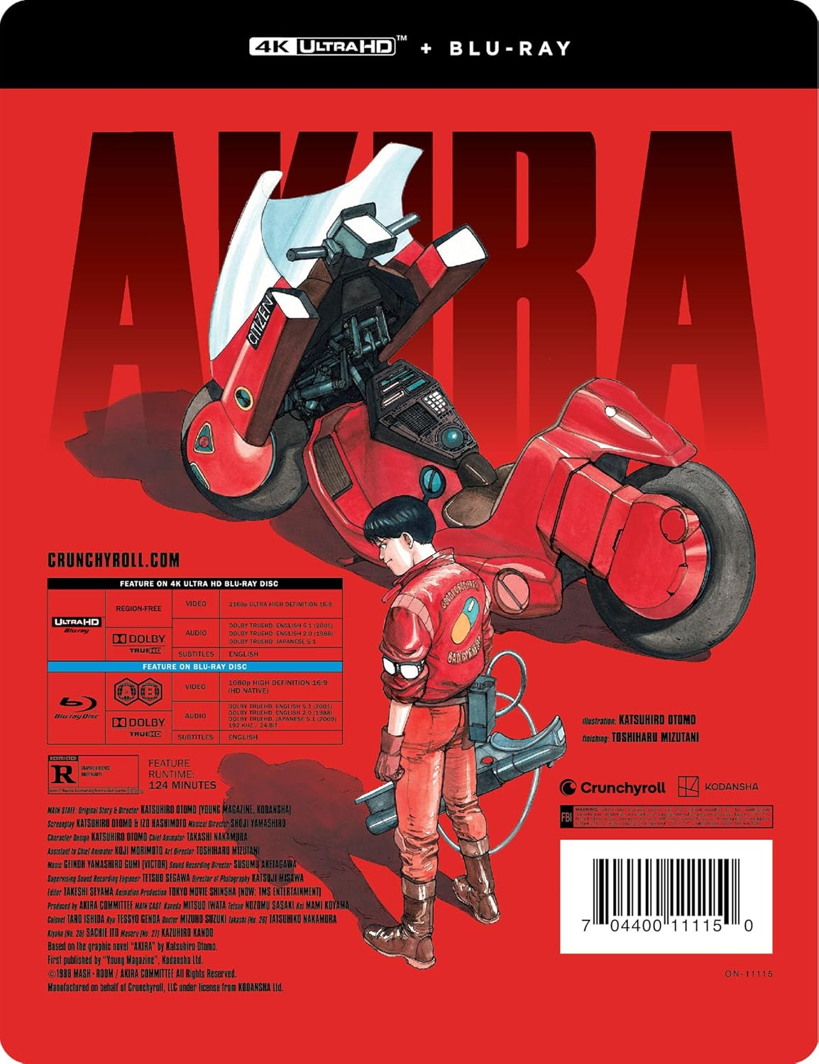 Akira - Movie - Steelbook 4K UHD