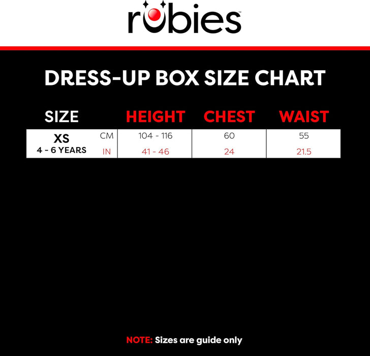 Rubies Official Batman Dress Up Set Child Costume, Kids Fancy Dress, Size Ages 4-6 Years