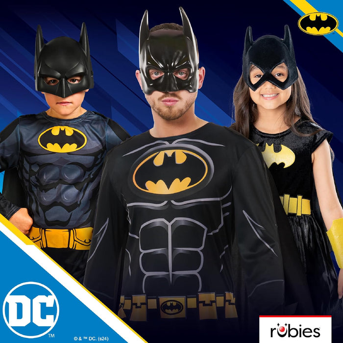 Rubies Official Batman Dress Up Set Child Costume, Kids Fancy Dress, Size Ages 4-6 Years