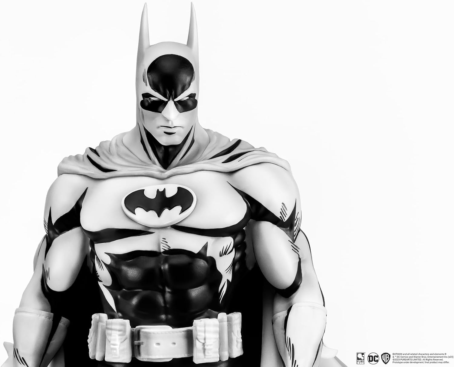 PURE ARTS Black And White Batman Statue 27Cm