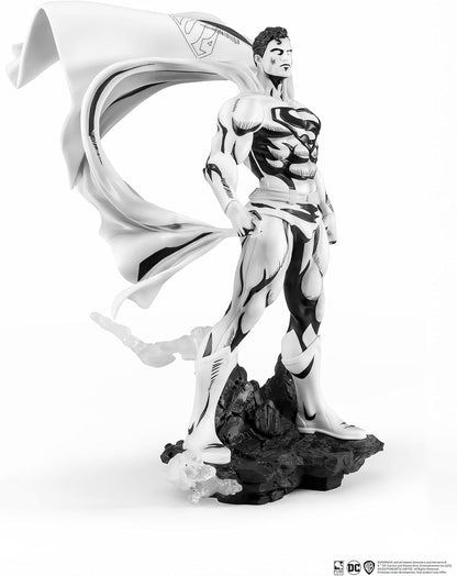 PURE ARTS Black And White Superman Statue 30Cm