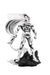 PURE ARTS Black And White Superman Statue 30Cm