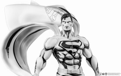 PURE ARTS Black And White Superman Statue 30Cm