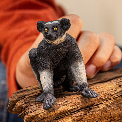 schleich WILD LIFE Indri, vanaf 3 jaar, 14877 - Speelfiguur, 4 x 5 x 6 cm