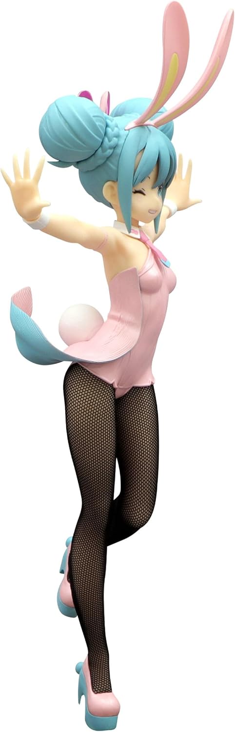 Furyu Hatsune Miku Wink Pearl Pink Colour Ver. bicute Bunnies Fig. 30 cm Hatsune Miku
