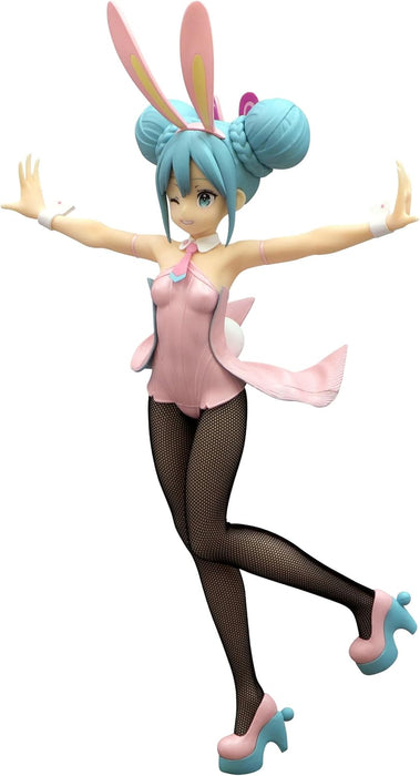 Furyu Hatsune Miku Wink Pearl Pink Colour Ver. bicute Bunnies Fig. 30 cm Hatsune Miku