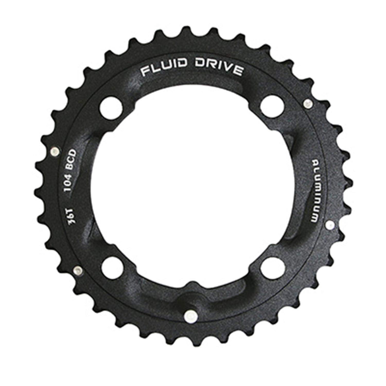 Stronglight PLATEAU VTT 4BRA TRIPLE 36DTS D.104 NOIR MILIEU-EXTERIEUR SUNRACE