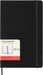 Moleskine Daily Planner 2025-2026, 18-Month Daily Diary With Hard Cover and Elastic Closure, Large Format 13 x 21 cm, Colour Black