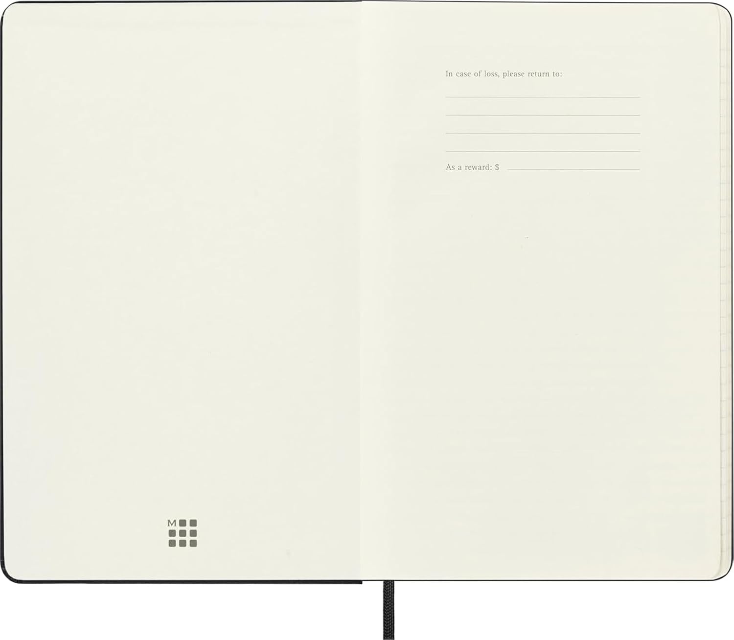 Moleskine Daily Planner 2025-2026, 18-Month Daily Diary With Hard Cover and Elastic Closure, Large Format 13 x 21 cm, Colour Black
