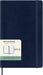 Moleskine Weekly Planner 2025-2026, 18-Month Weekly Planner With Note Space, Soft Cover and Elastic Closure, Large 13 x 21 cm, Colour Sapphire Blue