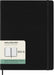 Moleskine Weekly Planner 2025-2026, 18-Month Weekly Planner With Note Space, Hard Cover and Elastic Closure, XL 19 x 25 cm, Colour Black