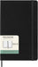 Moleskine Weekly Planner 2025-2026, 18-Month Horizontal Planner, Hard Cover and Elastic Closure, Large 13 x 21 cm, Colour Black