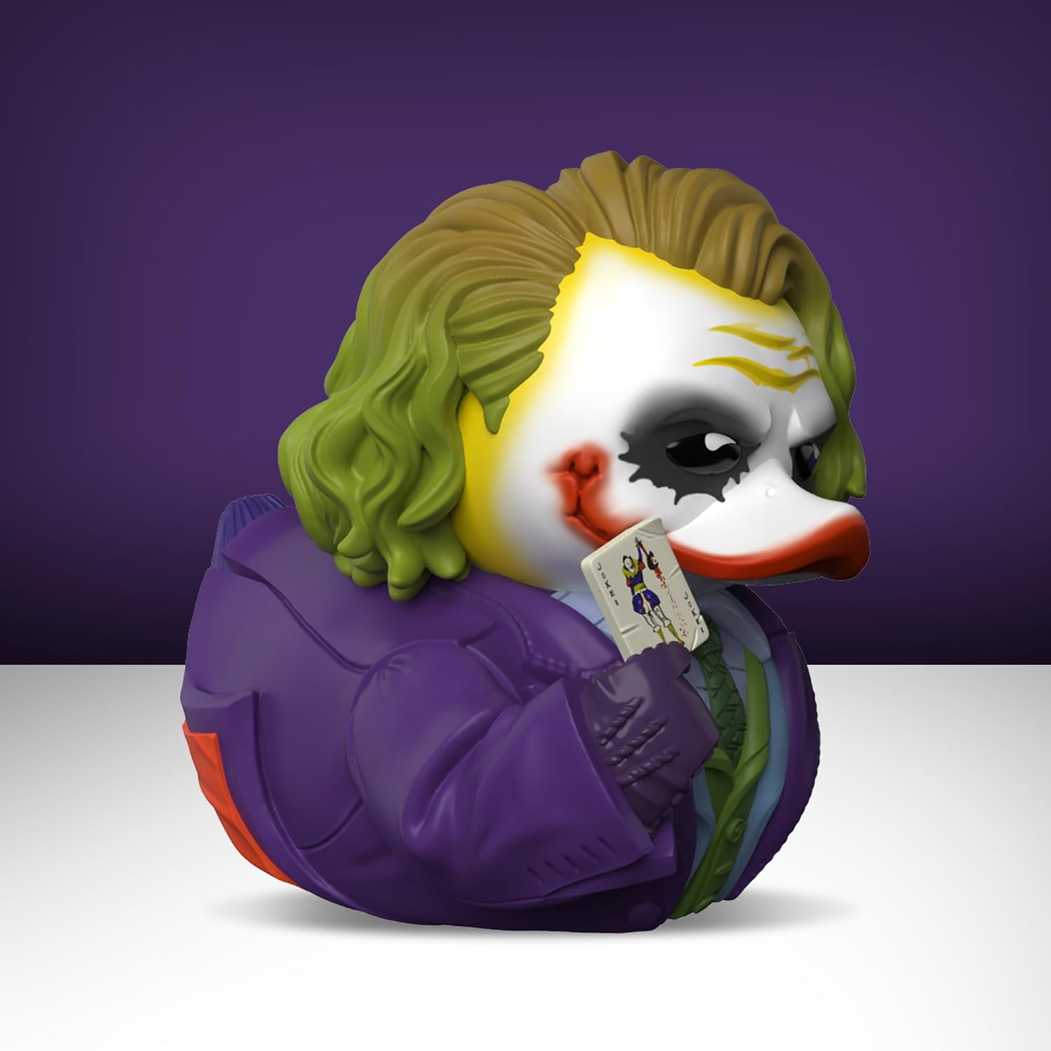 TUBBZ Primera Edición: DC Comics - Joker The Dark Knight Figura Coleccionable de Pato de Goma Disfrazado