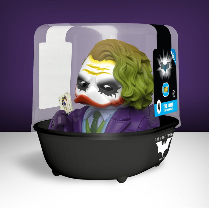 TUBBZ Primera Edición: DC Comics - Joker The Dark Knight Figura Coleccionable de Pato de Goma Disfrazado