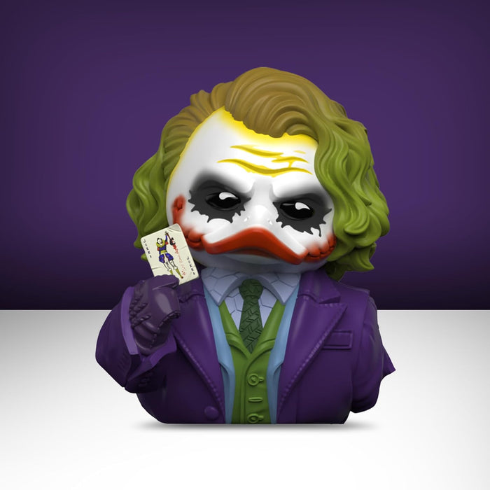 TUBBZ Primera Edición: DC Comics - Joker The Dark Knight Figura Coleccionable de Pato de Goma Disfrazado