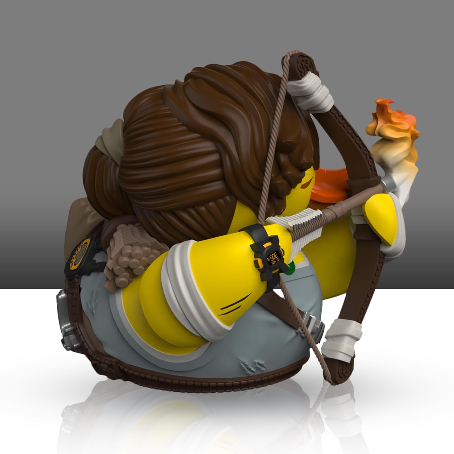 TUBBZ : Tomb Raider - Lara Croft Cosplaying Rubber Duck Vinyl Figure (Survival Lara Croft (Bathtub