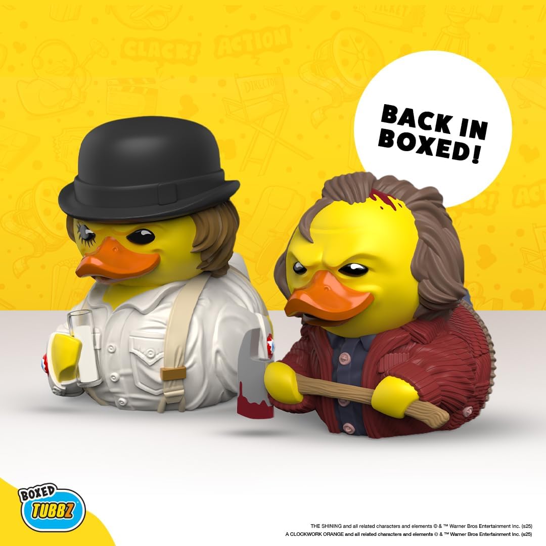 TUBBZ Caja Edición: Stanley Kubrick - Jack Torrance Figura Coleccionable de Pato de Goma Disfrazado