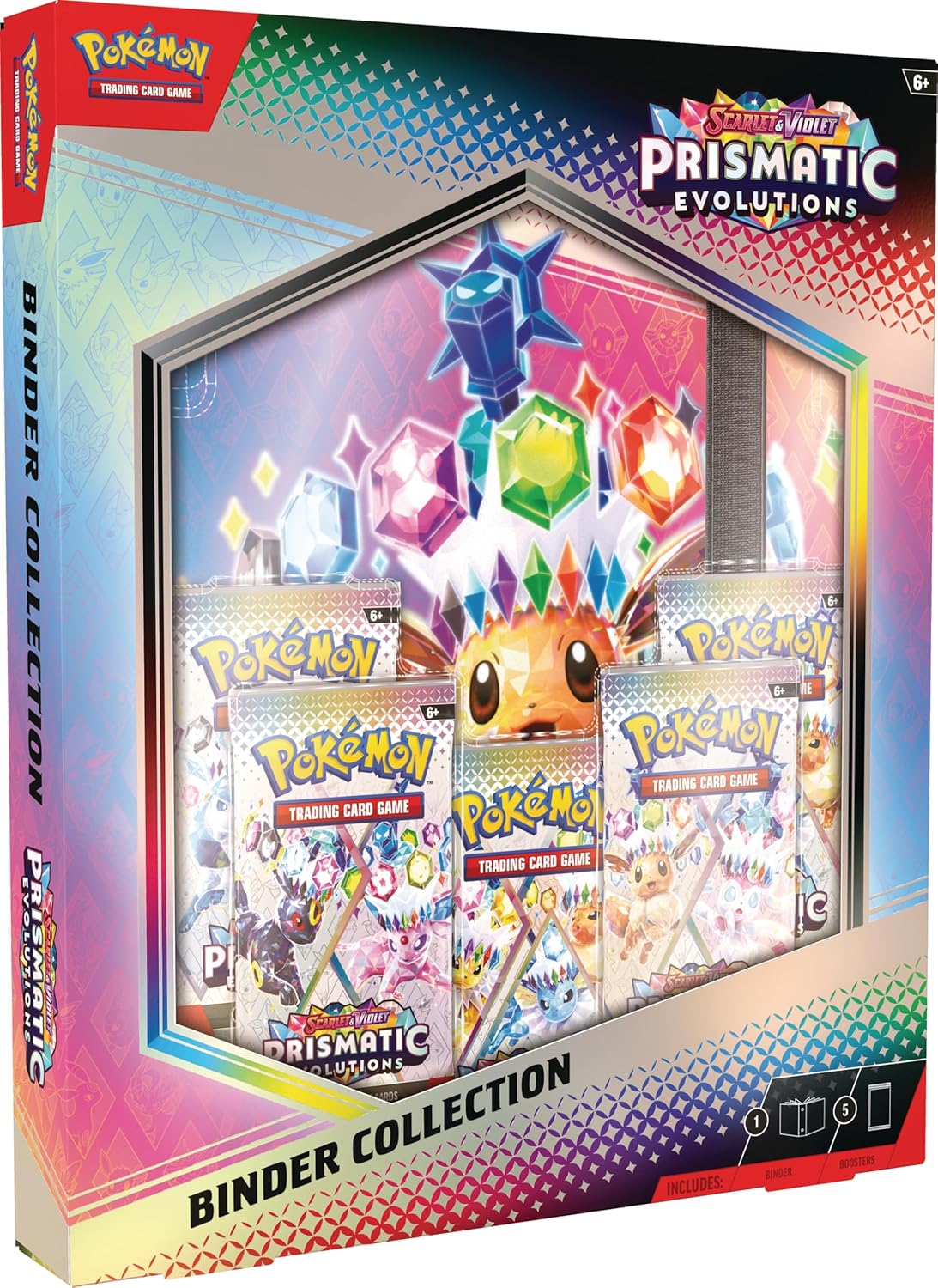 Pokémon TCG: Scarlet & Violet Scarlet & Violet – Prismatische Evolutions Binder Collection