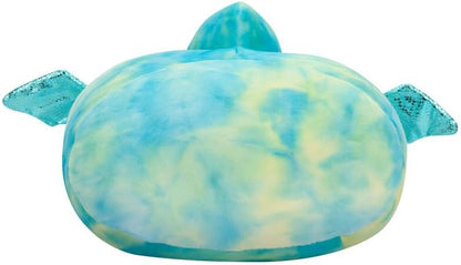 Squishmallows Medium Plush 12" Reid Teal Pterodactyl with Shimmer Wings Stackables Officially Licensed Kellytoy Soft Gift for Kids Girls & Boys Washable Squishy Stuff Toy Multicolor All Age