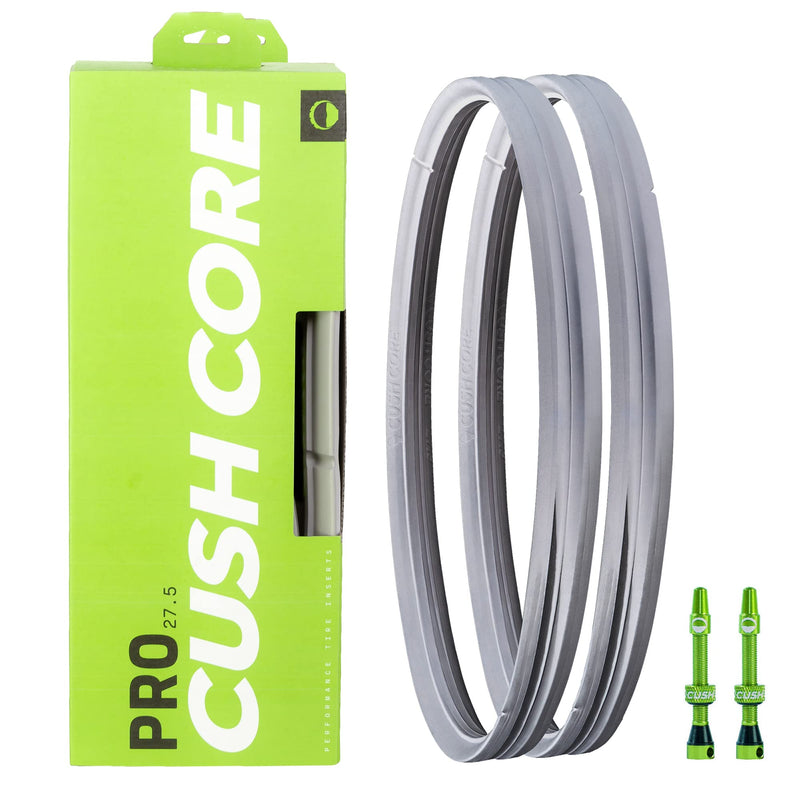 CushCore Pro- Sistema de suspensión de neumáticos, 2 Inserciones, con válvulas de Aire sin cámara