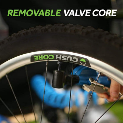 CushCore Tubeless Valves Black 44mm