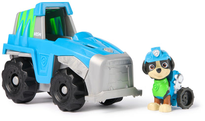 PAW PATROL, Dinosaurier-Rettungsfahrzeug mit Rex Spielfigur (Basis Fahrzeug, 2025), Spielzeug für Kinder ab 3 Jahren