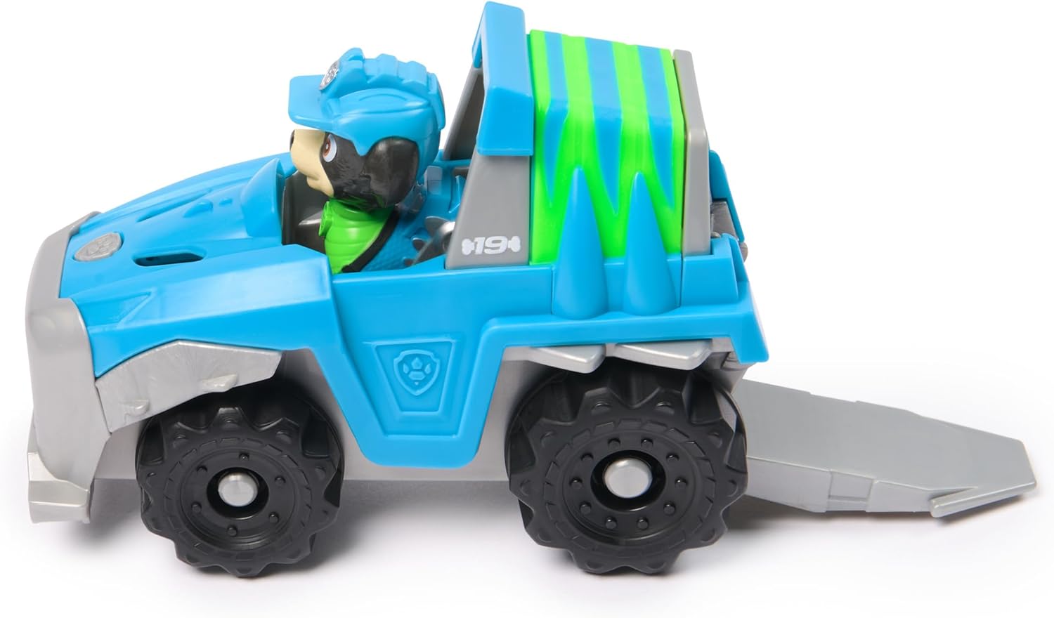 PAW PATROL, Dinosaurier-Rettungsfahrzeug mit Rex Spielfigur (Basis Fahrzeug, 2025), Spielzeug für Kinder ab 3 Jahren