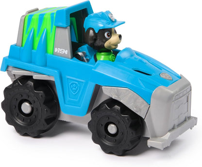 PAW PATROL, Dinosaurier-Rettungsfahrzeug mit Rex Spielfigur (Basis Fahrzeug, 2025), Spielzeug für Kinder ab 3 Jahren