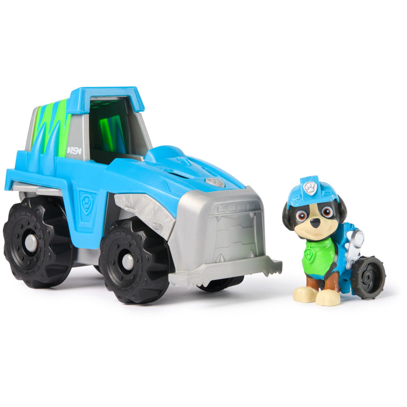 PAW PATROL, Dinosaurier-Rettungsfahrzeug mit Rex Spielfigur (Basis Fahrzeug, 2025), Spielzeug für Kinder ab 3 Jahren