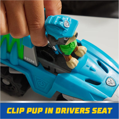 PAW PATROL, Dinosaurier-Rettungsfahrzeug mit Rex Spielfigur (Basis Fahrzeug, 2025), Spielzeug für Kinder ab 3 Jahren