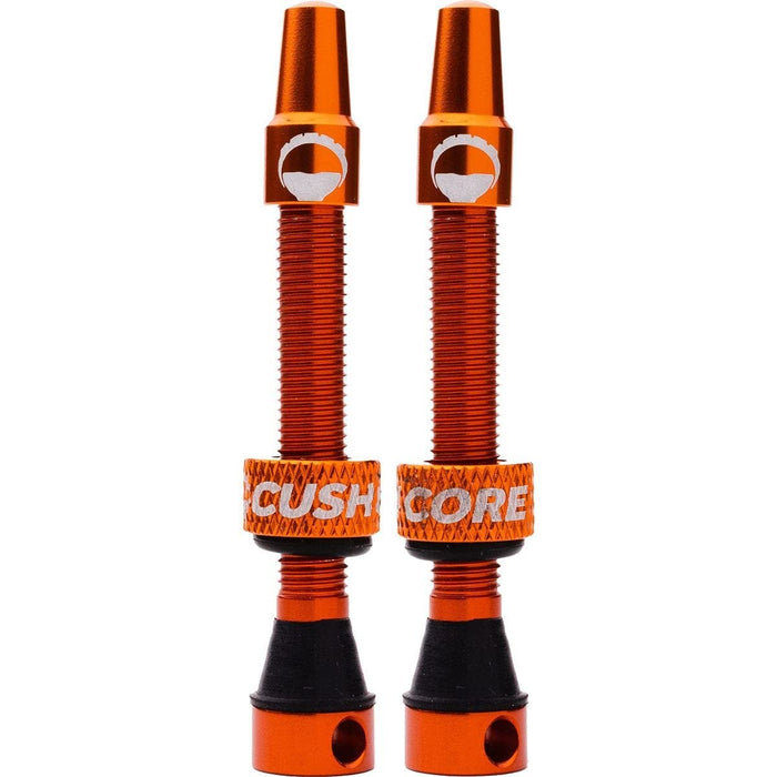 CushCore Tubeless Valves 55mm Orange
