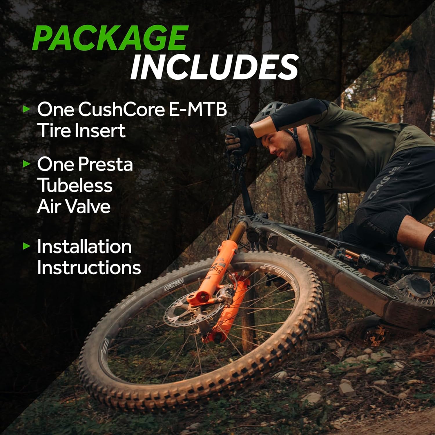 Cushcore E-MTB Schaumstoffeinlage – 29" (einzeln, mit Ventil
