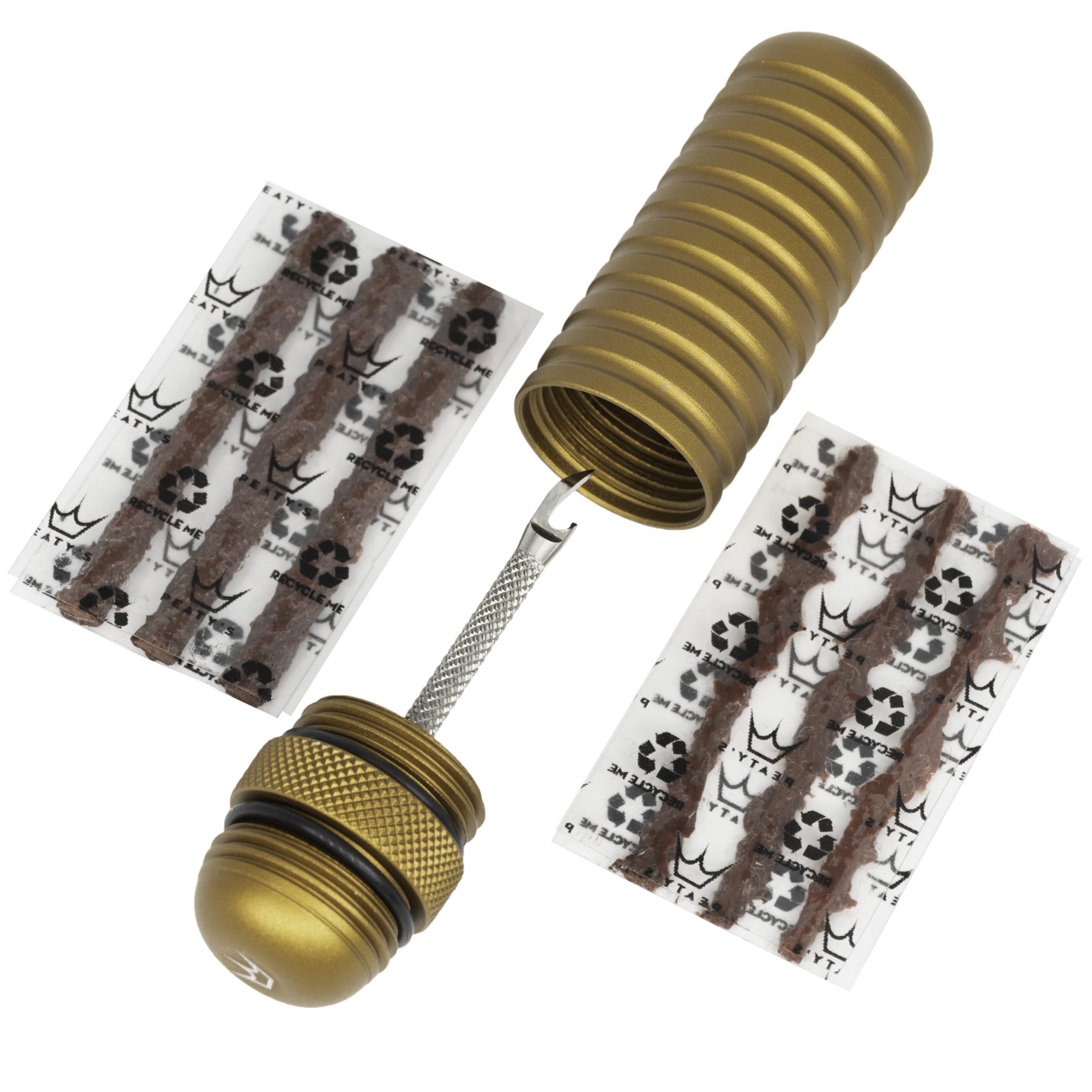 Peaty's Holeshot Tubeless Puncture Plugger Kit Bourbon