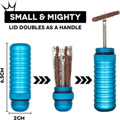 Peaty's Holeshot Tubeless Puncture Plugger Kit Violet