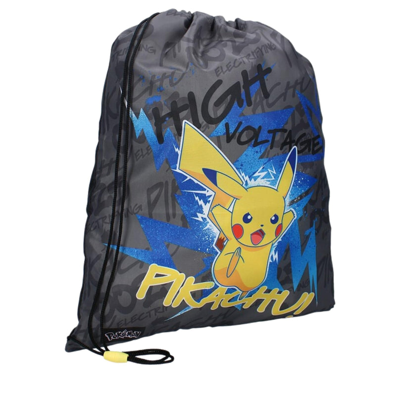 Pokemon - Gym Bag Gotta Catch Them All - Black ( 640-00490 )